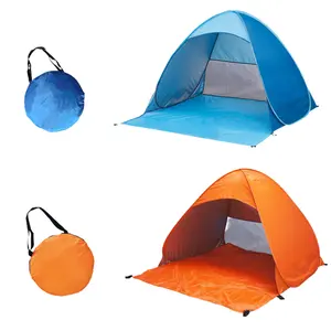 Автоматическая мгновенная всплывающая палатка, питьевая Пляжная палатка, легкая уличная УФ-защита, палатка для рыбалки, укрытие от солнца