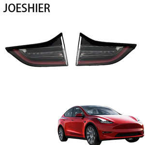 Accesorios para autos JOESHIER, luz trasera interior de 4 pines para Tesla M3/Y 21-23, conjunto de faros delanteros, luz diurna LED, lente de faro. - Product Image 2