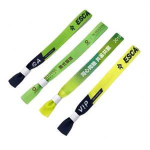 Pulsera de Cinta Personalizada para Eventos y Festivales Musicales, Impresión a Todo Color, Desechable, con Cierre Deslizante de Dientes - Product Image 5