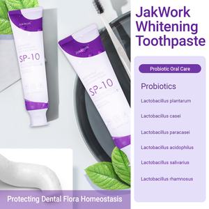 Stock entrepôt US : Dentifrice Bio Probiotique Blanchissant Anti-Caries Nettoyage en Profondeur Saveur Menthe Protection de l'Émail Haleine Fraîche - Product Image 5