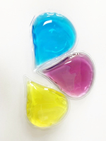 Compresse de gel réutilisable en forme de goutte de dessin animé, de qualité médicale, pour soulager la douleur, certifiée CE, chaud/froid, pour enfants, marque GY