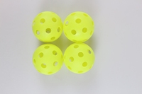 Ensemble de raquettes et de palettes de pickleball en bois de peuplier avec sac de transport en filet et balles pour enfants - Kit de jeu promotionnel OEM