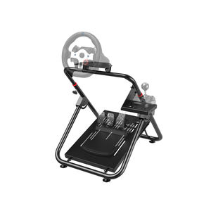 Soporte para Volante de Simulador de Carreras PS5, Compatible con Logitech G25, G27, <span class=keywords><strong>G29</strong></span>, G920, Trustmaster, Moza, Ajustable, Garantía de 1 Año, Metálico - Product Image 1