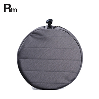 Sacs pour cymbales de batterie GB07-SD Custom Rainbow, rembourrage en éponge PE 20 mm, flanelle, double sangles réglables, nouveaux étuis pour instruments
