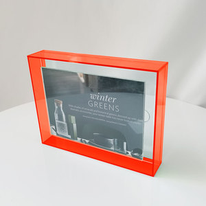 Khung Ảnh Acrylic Pha Lê Neon Bán Sỉ Khung Ảnh Ghép Trang Trí Nhà Cửa Khung Ảnh Từ Tính Lucite 4X6 - Product Image 3