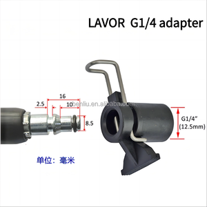 Adaptateur <span class=keywords><strong>de</strong></span> connecteur à changement rapide pour les tuyaux <span class=keywords><strong>de</strong></span> lavage à haute pression Nilfisk, Bosch et <span class=keywords><strong>Karcher</strong></span>, et les pistolets à eau pour le lavage <span class=keywords><strong>de</strong></span> voitures G1/4" F - Product Image 2