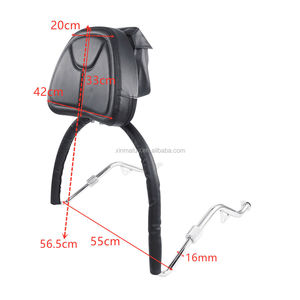 XINMATUO XF29011954-E noir Sissy Bar dossier lot pour Honda <span class=keywords><strong>Gold</strong></span> <span class=keywords><strong>Wing</strong></span> GL1800 <span class=keywords><strong>GL</strong></span> <span class=keywords><strong>1800</strong></span> 2001-2016 - Product Image 4