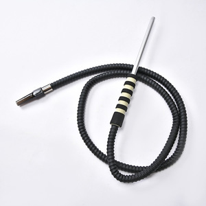 Accessoires de <span class=keywords><strong>tuyau</strong></span> d'hookwater transfrontaliers manchon en coton bicolore porte-cigarette en acier inoxydable 12 poignée de <span class=keywords><strong>diamètre</strong></span> extérieur - Product Image 5