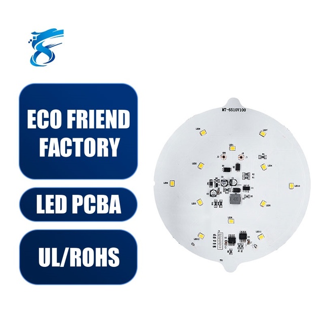 Custom 5W-30W Aluminum LED Driver Bulb PCB Circuit Board with SMD LEDs ISO9001 Certified 100% Function Tested