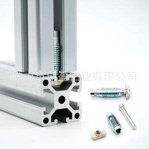 European Standard Aluminum <b>Profile</b> Accessories 3030/4040 Type Internal Pipe Thread Connector with External Thread Sleeve - Product Image 4