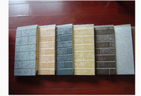 Panneaux de bardage en PU sculpté métallique, panneaux muraux extérieurs isolés et décoratifs en mousse de polyuréthane avec isolation