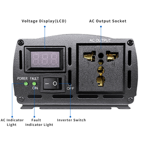 純正弦波インバーター 500W ピーク<span class=keywords><strong>1000W</strong></span> DC 12V 24V 48V 60V から AC 110V 220V ソーラーインバーター DC-ACコンバーター - OEM/ODM対応 - Product Image 2