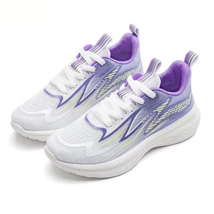 Summer new style women's sports <b>shoes</b>, casual travel <b>soft</b> sole running <b>shoes</b>, color block mesh design - Product Image 3