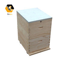 Hochwertiger australischer Bienenstock aus Kiefernholz Double 10F Australischer Bienenstock mit voller Tiefe und Rahmen für Imkerei ausrüstung