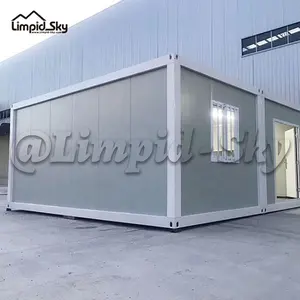 기성품 현대 디자인 모듈 식 제조 모바일 컨테이너 2 침실 맞춤형 컨테이너 하우스 홈