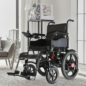 รถเข็นไฟฟ้าอเนกประสงค์ ขนาดที่นั่ง 45-56 ซม. พร้อมมอเตอร์ 250 วัตต์ แบตเตอรี่ 12 แอมป์ชั่วโมง โครงพับได้ รับน้ำหนักได้ 100 กิโลกรัม - Product Image 1