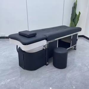 Wholesale Barber Shop Dedicated Full Lying Salon Hair Thai Head Treatment Washing <b>Chair</b> White <b>Shampoo</b> Bed With Water Circulation - Product Image 2