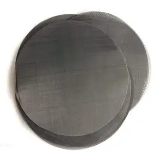 Unique Couche 10-80 Maille Noir Treillis métallique Filtre Disques Pour L'industrie Pétrolière En Caoutchouc