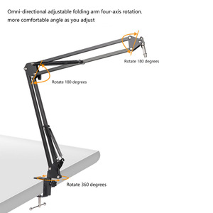 Aluminum Alloy Stand <strong>Microscope</strong> Camera Stand Holder Bracket <strong>Lift</strong> Foothold Table <strong>Frame</strong> for <strong>Microscope</strong> Repair Soldering - Product Image 5