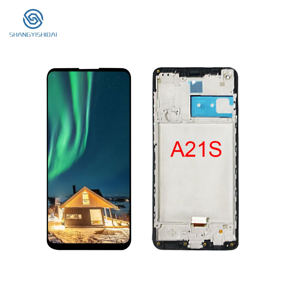 factory price mobile phone for Samsung lcd screen replacement, lcd for Samsung Galaxy A21S screen digitizer assembly