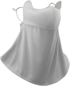 Trend ZC-250901-13 Argyle Pattern All Seasons Sunblock <b>Mask</b> Female Non-trace Three-dimensional Neck UV protection <b>Eye</b> protection - Product Image 6
