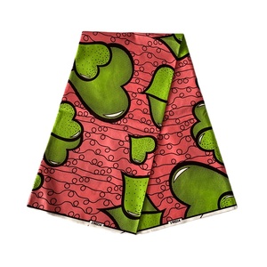 Bán Buôn Chất Lượng Hàng Đầu Polyester Phi Sáp In Ankara Vải Phi Sáp In 2023 Thiết Kế Mới Cotton Phi Sáp 6 Bãi - Product Image 6