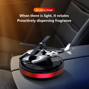Solar-Helicopter <b>Car</b> Perfume Air Freshener & Aromatherapy <b>Car</b> Styling Rotating Freshener Airplane Knick-Knack <b>Car</b> <b>Decor</b> - Product Image 2