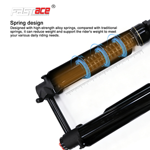 <span class=keywords><strong>Horquilla</strong></span> de Suspensión Fastace AHX12RV 3.0 para Bicicleta de Montaña Surron de <span class=keywords><strong>26</strong></span>/<span class=keywords><strong>27.5</strong></span>/29 Pulgadas, <span class=keywords><strong>Horquilla</strong></span> de Aluminio Talaria Sting - Product Image 4