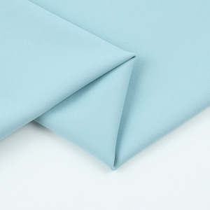 Venta al por mayor 280g de punto de doble cara <span class=keywords><strong>Spandex</strong></span> tela 85% poliéster 15% <span class=keywords><strong>Spandex</strong></span> 4 Way Stretch transpirable para ropa deportiva - Product Image 4