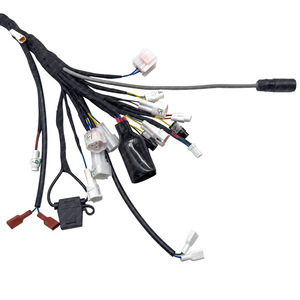 <b>Motorcycle</b> Wiring Harness 1 Meter PVC Insulated Copper Core IP65 12V Adapter Connectors For <b>Motorcycle</b> <b>Electrical</b> <b>System</b> - Product Image 3