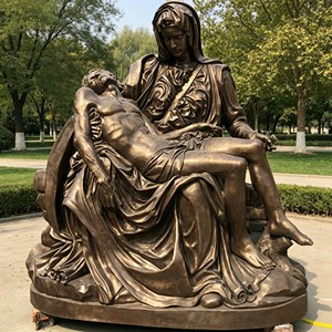 Estatua Antigua <span class=keywords><strong>de</strong></span> Metal <span class=keywords><strong>de</strong></span> la Virgen María, Tamaño Real, <span class=keywords><strong>Bronce</strong></span>, Nuestra Señora <span class=keywords><strong>de</strong></span> la Misericordia, Decoración Religiosa Personalizada para Iglesia u Hogar, Escultura <span class=keywords><strong>de</strong></span> María - Product Image 3