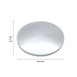 New 2-in-1 <b>Car</b> Rear Door Side Small <b>Mirror</b> Second Row Door Opening Auxiliary Rearview <b>Mirror</b> Frameless Glass Reversing <b>Mirror</b> - Product Image 1