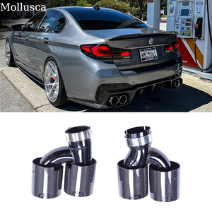 ชุดแต่งปลายท่อไอเสียคาร์บอนไฟเบอร์แบบแห้ง สำหรับ M5 F90 สไตล์คาร์บอนไฟเบอร์ - Product Image 1