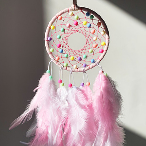 Acchiappasogni con Campanelli a Vento, Decorazione Moderna Intrecciata per Auto e Casa, Ornamento da Appendere allo Specchietto Retrovisore, Regalo per Lei - Product Image 2
