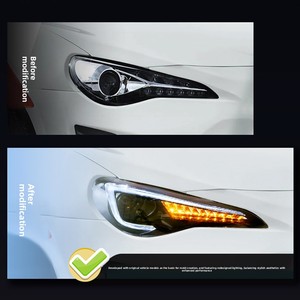 ไฟหน้า LED แบบปรับได้สำหรับ2012ขึ้นสำหรับรถยนต์ Toyota 86 BRZ Gaze 35W 12V - Product Image 3