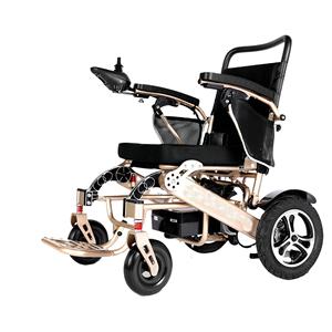 Silla de ruedas eléctrica plegable con control remoto, diseño ligero - Product Image 5