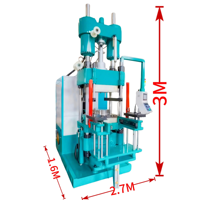SM-160A Équipement vertical entièrement automatique pour le moulage par injection de caoutchouc de claviers en silicone et d'anneaux d'étanchéité en silicone