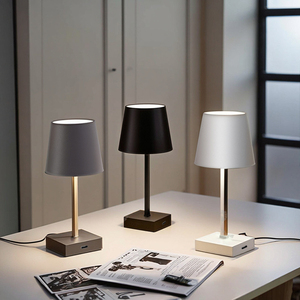 Loại-C có thể sạc lại cảm ứng đèn bàn, 360 ° bảo vệ mắt đèn, văn phòng cạnh giường ngủ Đèn đọc sách phổ, cuộc sống lâu dài đèn bàn - Product Image 1