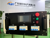 Banco de Carga Resistivo Refrigerado por Agua de Alta Eficiencia, Resistencia de 50kW, 100kW, 150kW, 200kW, 300kW, Dispositivo de Descarga para Pruebas