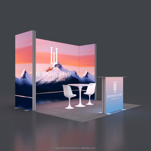 Chất lượng cao nhanh chóng thiết lập xách tay nhôm triển lãm thương mại thiết bị hiển thị ánh sáng Hộp triển lãm gian hàng - Product Image 4