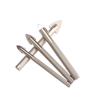 Jeu de forets électriques en alliage spécial céramique verre béton 3mm/8mm Tuile en acier au carbone Triangle ouvre-trou 6mm - Product Image 1