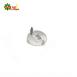 Support de <span class=keywords><strong>batterie</strong></span> pour pièces de monnaie en métal, porte-pile CR2032, forme ronde, <span class=keywords><strong>prix</strong></span> incroyable - Product Image 3