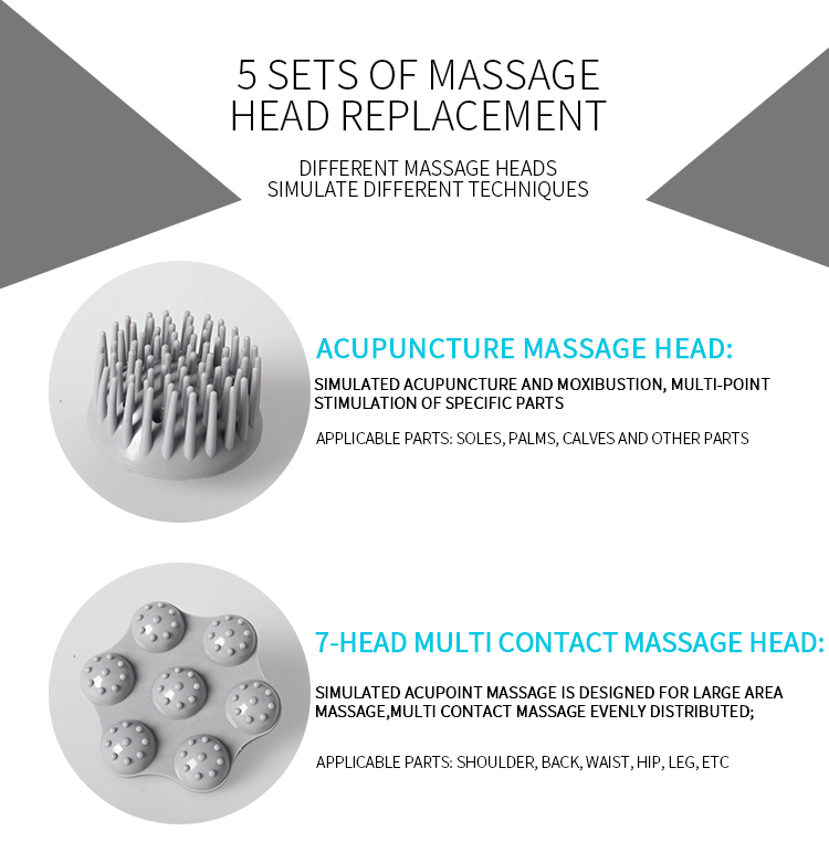 Rechargeable Hand Held Deep Tissue Massager for Muscles | Diversi
