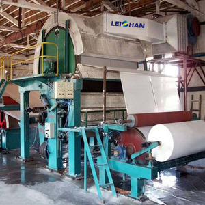 Maquinaria de fabricación de productos de papel Máquina automática para hacer rollos de papel higiénico Máquina para hacer papel tisú - Product Image 1