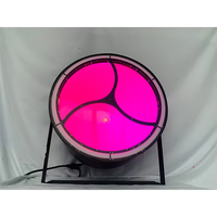 Nouveaux produits 200W Led rétro rétro rétroéclairage couleur avec bande LED lavage Flash Dj lumière pour le contrôle Dmx en arrière-plan