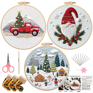 <span class=keywords><strong>Kit</strong></span> <span class=keywords><strong>de</strong></span> manualidades DIY <span class=keywords><strong>de</strong></span> Navidad 2025 <span class=keywords><strong>para</strong></span> <span class=keywords><strong>principiantes</strong></span>, manualidades bordadas que incluyen costura <span class=keywords><strong>de</strong></span> <span class=keywords><strong>punto</strong></span> <span class=keywords><strong>de</strong></span> <span class=keywords><strong>cruz</strong></span> <span class=keywords><strong>para</strong></span> mesa colgante <span class=keywords><strong>de</strong></span> pared - Product Image 4