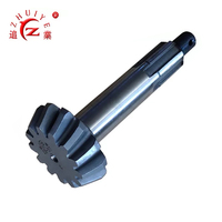 CG150 CG200 diferensial roda tiga CNC Spiral Bevel mahkota Pinion 20 Material CrMnTi