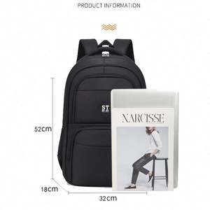 Fashion Stylish Polyester <b>Waterproof</b> Laptop <b>School</b> <b>Backpack</b> with Geometric Pattern and Zipper Closure Large Capacity - Product Image 5