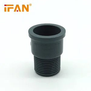 Ifan PVC-Gewinde nippel für Wasser versorgungs armaturen Namen PVC-Rohr verschraubungen PVC-Adapter