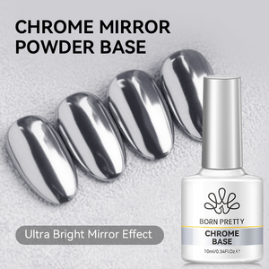 BORN PRETTY Gel <span class=keywords><strong>Top</strong></span> <span class=keywords><strong>Coat</strong></span> pour Poudre Chrome Transparent Sans Résidu Vernis à Ongles Haute Brillance Effet Miroir Base <span class=keywords><strong>Coat</strong></span> Facile à Appliquer la Poudre - Product Image 1